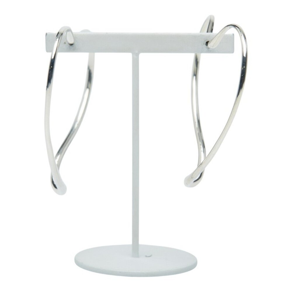 TIFFANY Silver Heart Earrings - Picture 3 of 6